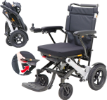 Elektrisk rullestol sammenleggbar